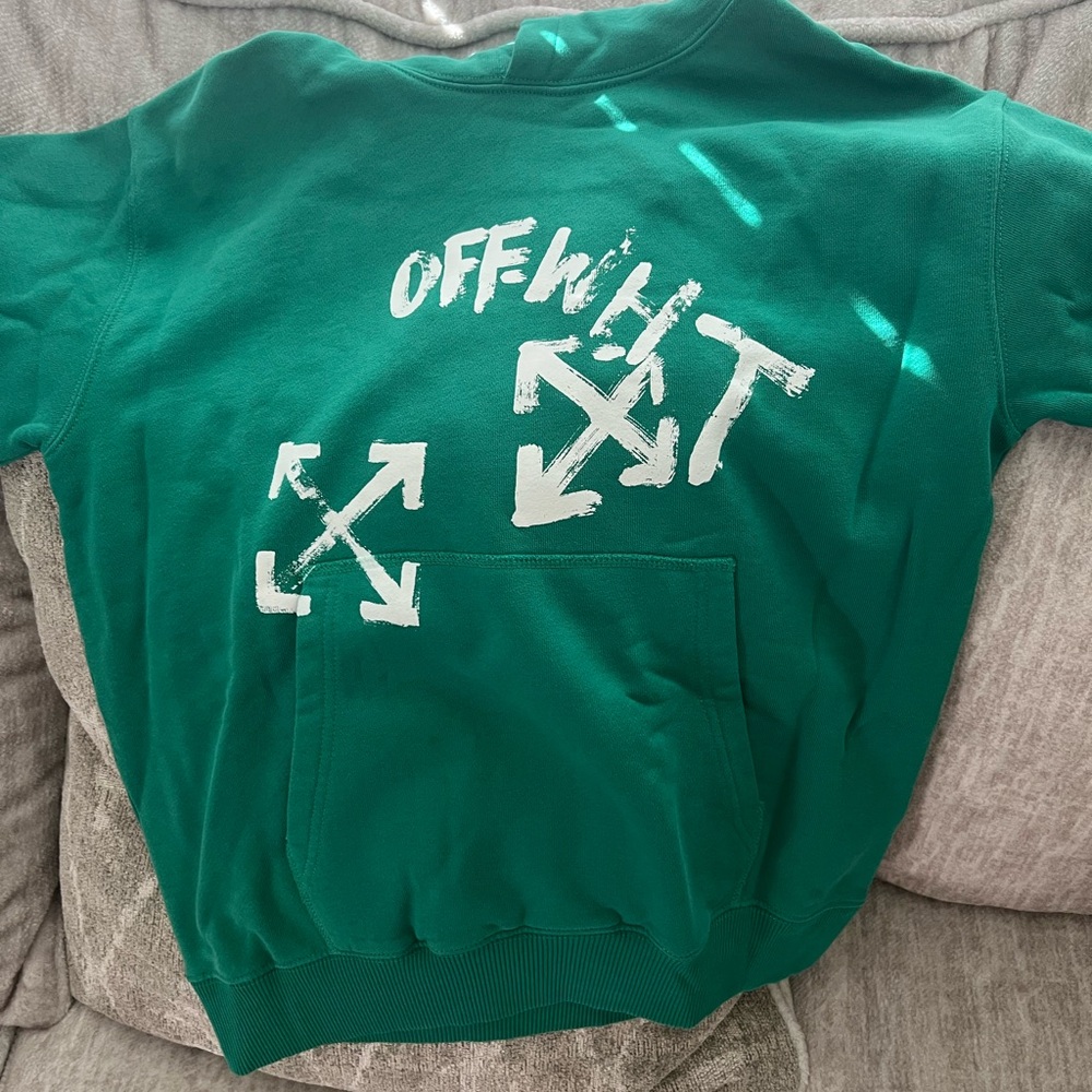 Off-White Kids Pullover Hoodie. Pet/ smoke free home. Amazing condition.